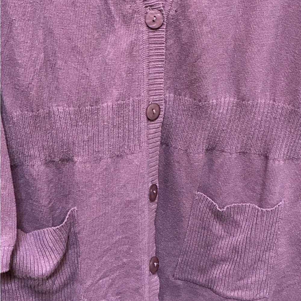 Chic Plum Cardigan by Charter Club